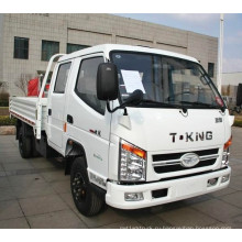 T-King Diesel 2 Ton Light Truck с двойной кабиной для продажи